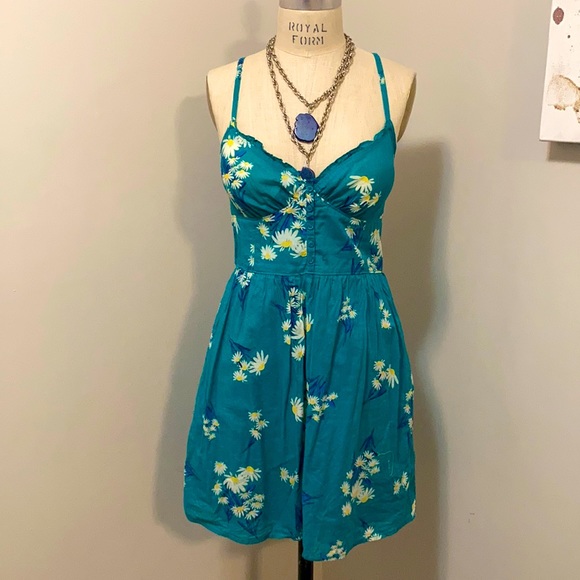 Cute cotton dress size M - Picture 1 of 4